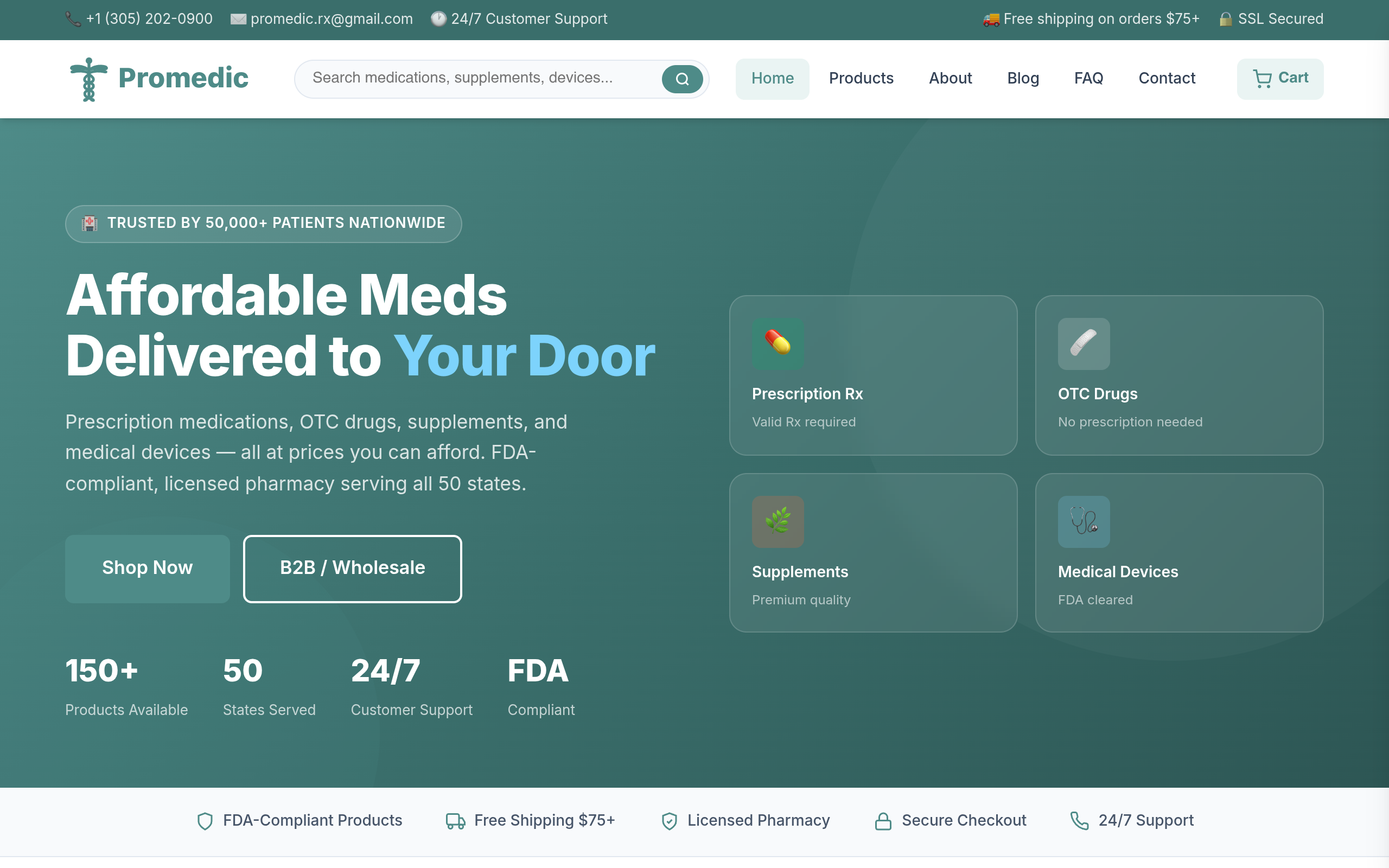 Promediic website